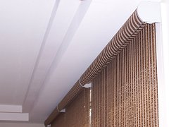 Solar Shade with Cassette Headrail