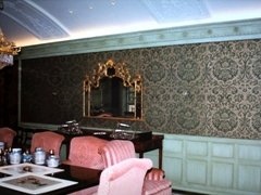 Fabric walls Fortuny Austin TX