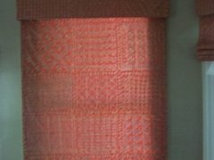 Flat Roman Shade Fortuny